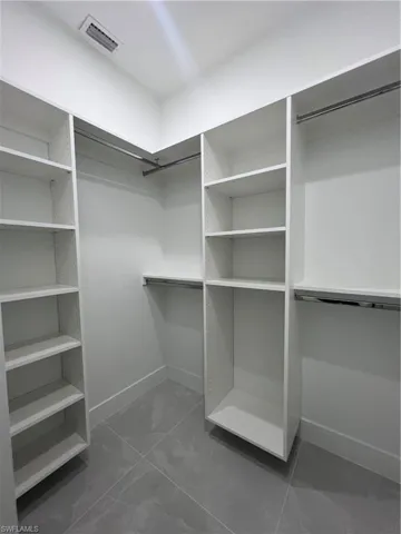 View of spacious closet