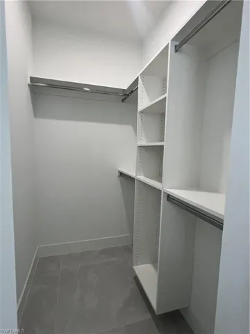 View of spacious closet