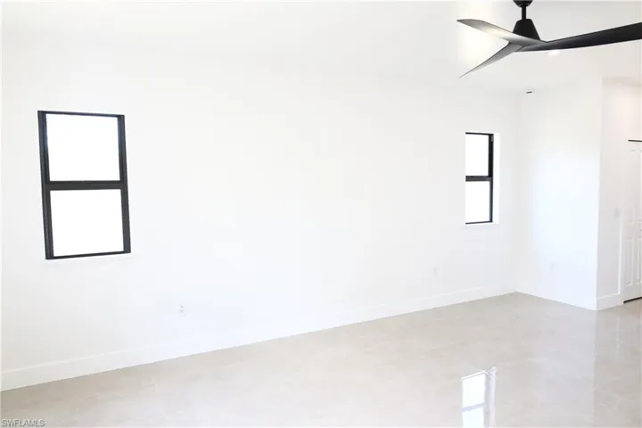View from above of property