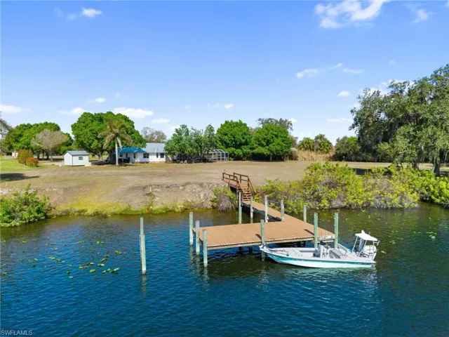 Dock featuring a water view
