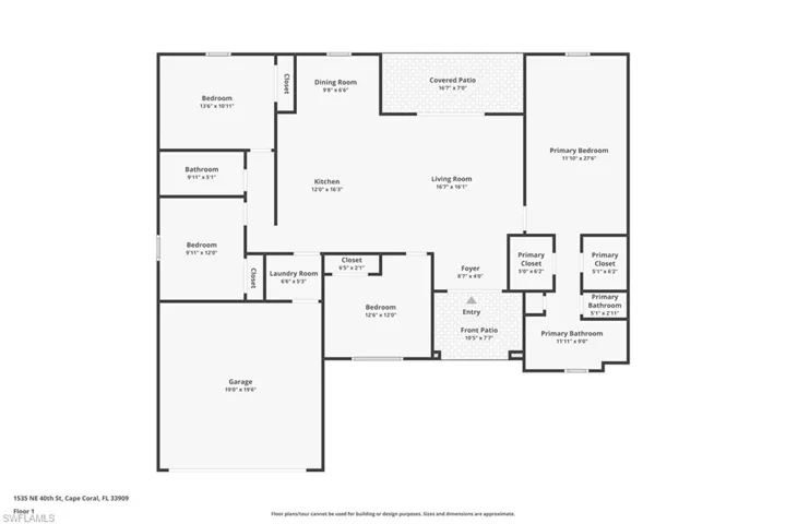 Property floor plan