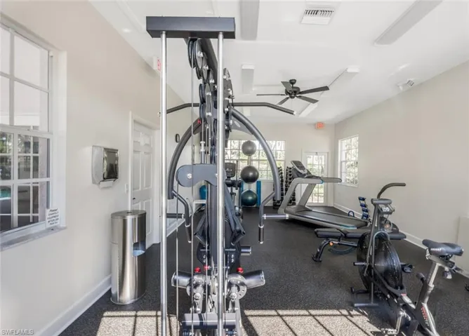 Indigo Isle Local Fitness Room in Clubhouse