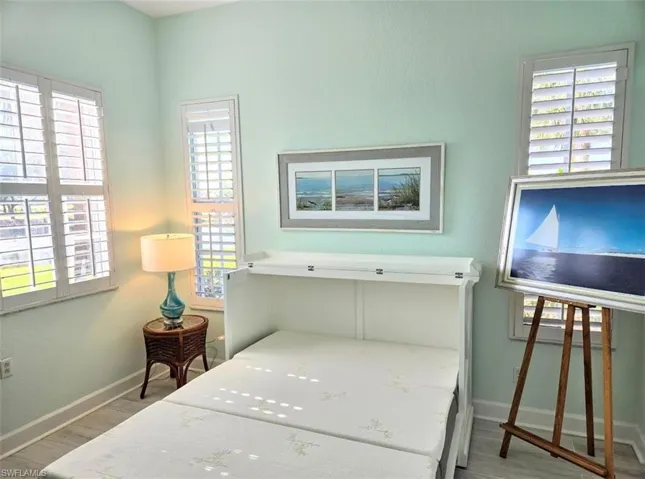 Guest Bedroom #2 with Murphy Bed Cabinet Open -- View 2