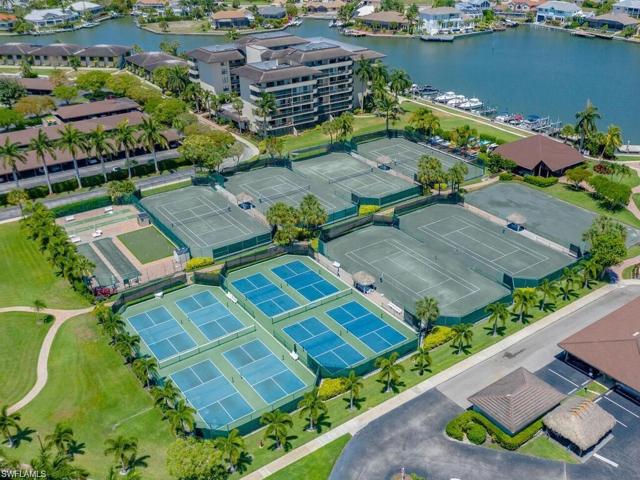 ARIAL VIEW OF COURTS