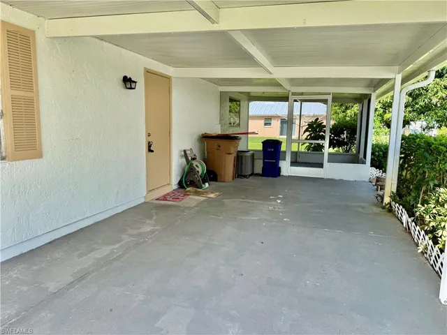 Covered carport