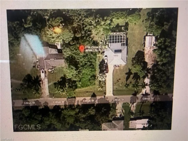 Aerial overview of property's location