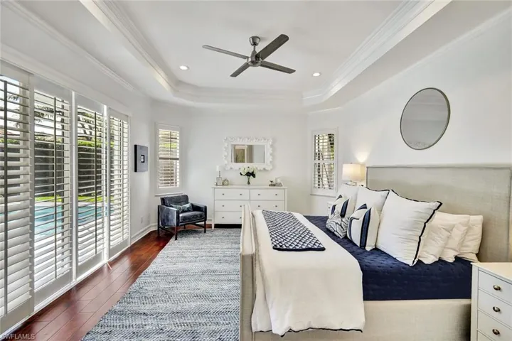 Primary Bedroom with lanai access