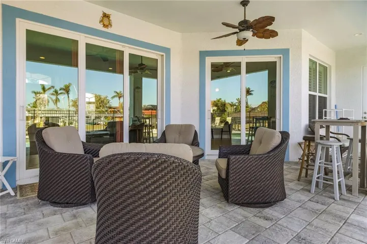Hurricane sliders to Living & Dining Rooms.