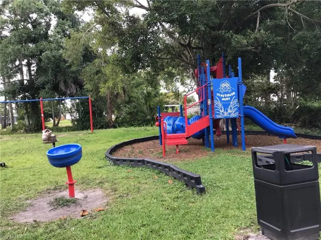 Another view of the playground there is also an open field where the kids can run and play