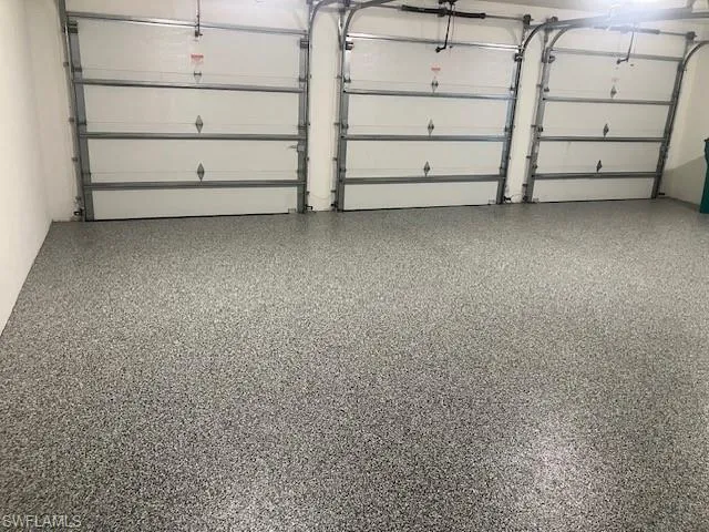 Brand new epoxy floor