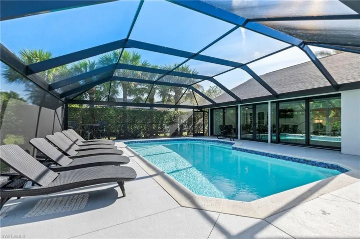 Saltwater heated pool