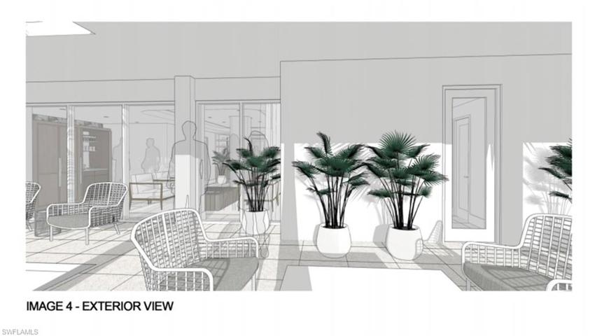Rendering. Proposed lobby rebuild. Subject to revisions.