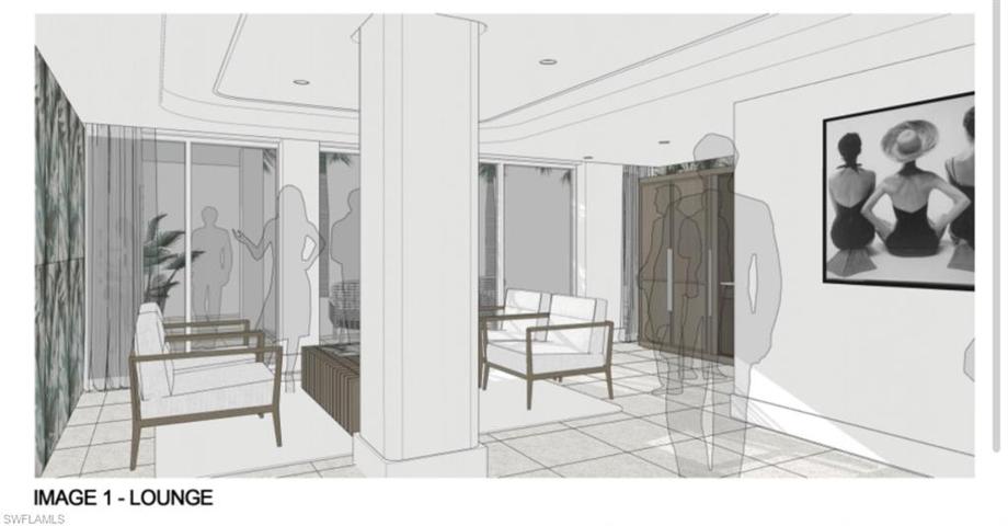 Rendering. Proposed lobby rebuild. Subject to revisions.