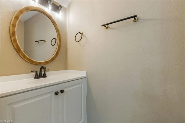 1/2 bathroom downstairs