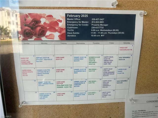 Monthly Activities
