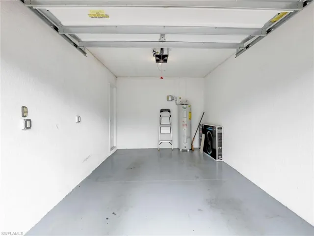 Attached 1 Car Garage w/ Storage Closet