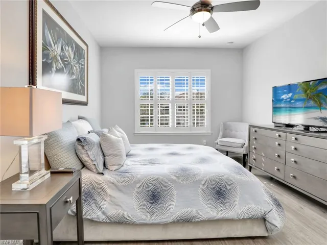 Primary Bedroom - Plantation Shutters