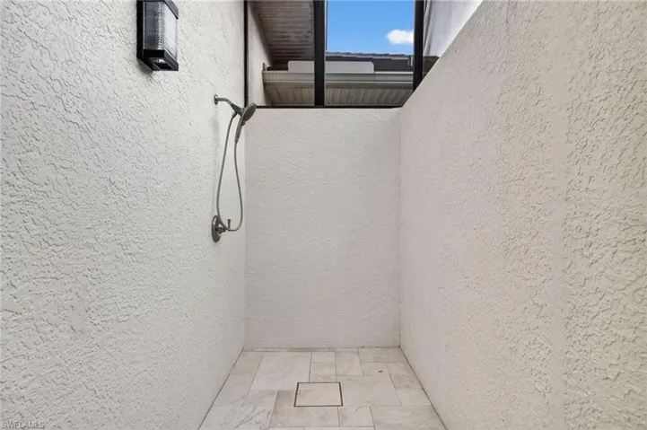 Outdoor shower