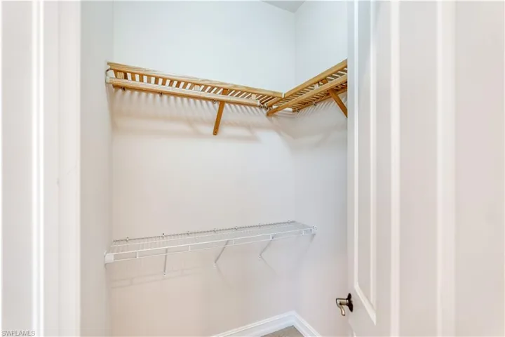 View of closet