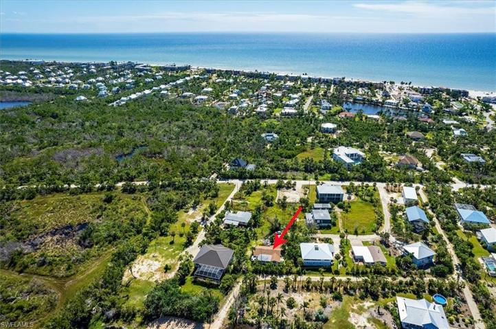 Aerial looking to Gulf