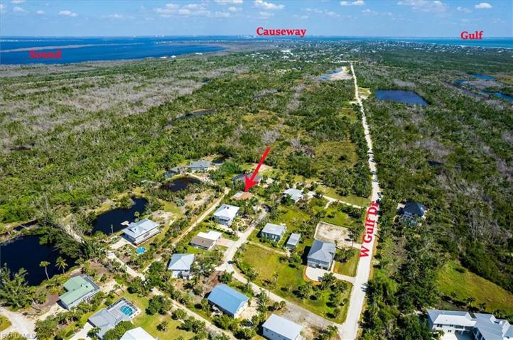 Aerial looking toward Causeway
