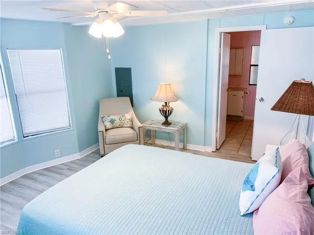 Primary bedroom with en-suite bath