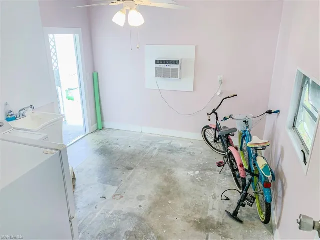 Utility Room with washer, dryer and utility sink