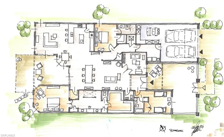 Artists' Rendering of the Bella Casa VII by Taylor Morrison Homes