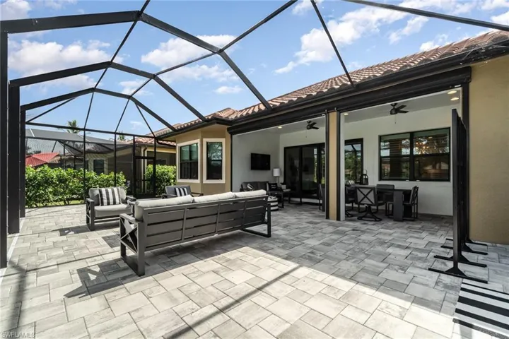 Huge new lanai with room for a pool and/or spa