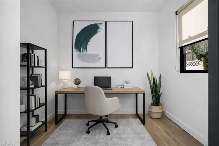 Private den or bonus room - virtually staged