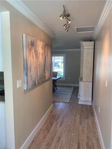 Hallway between Primary Bedroom and kitchen.