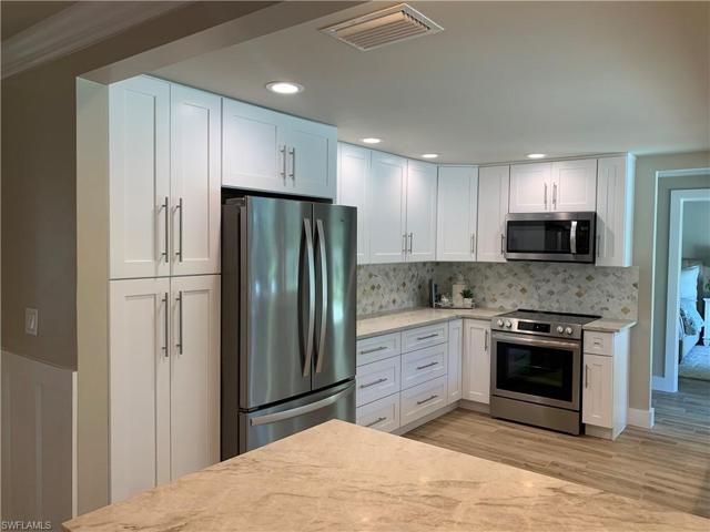 All NEW LED lighting in kitchen,