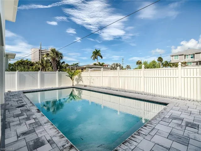 View of pool