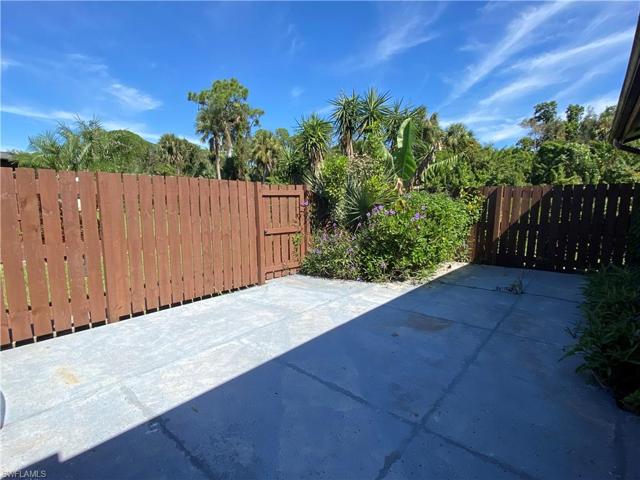 Fenced Courtyard