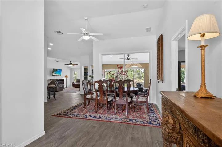 Entry - Looking toward Dining area.