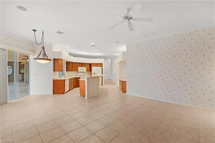 Great Room off of Kitchen area.