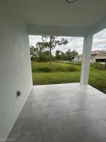 View of patio