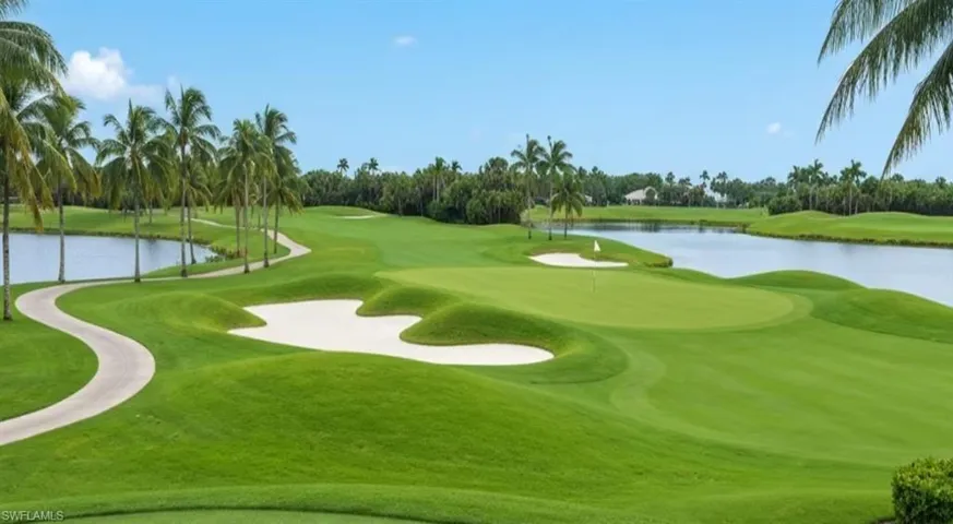 Expansive golf course featuring manicured greens and fairways