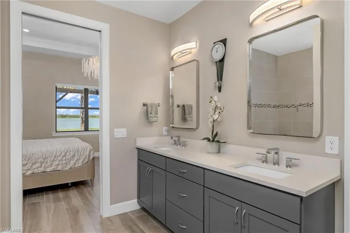 Spa-like owner bath.