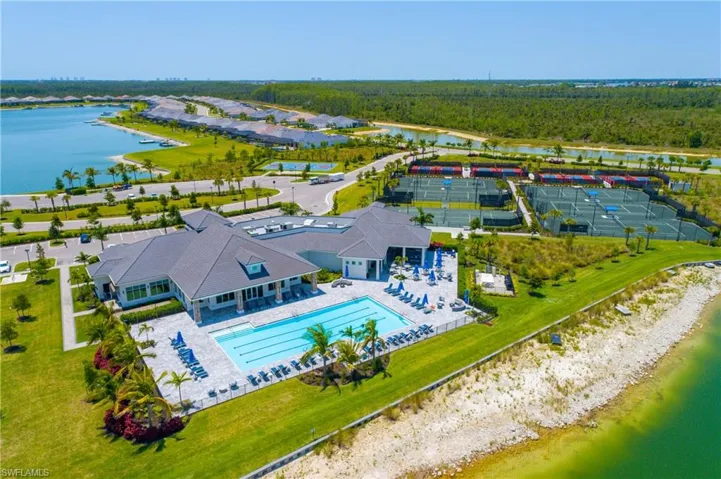 Sports complex featuring heated lap pool, fitness center, sauna, spin room and workout room.