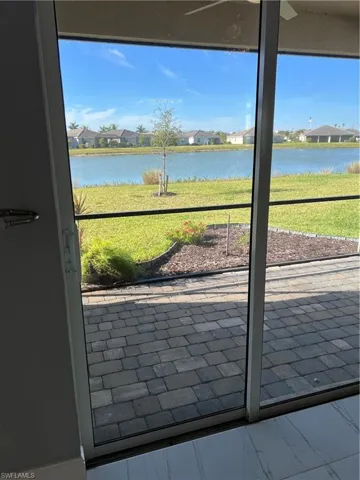 Water view with nearby suburban area