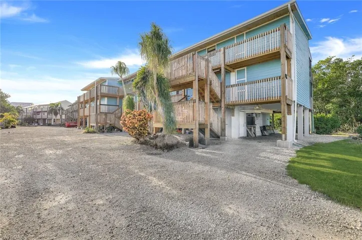 View of rear view of house