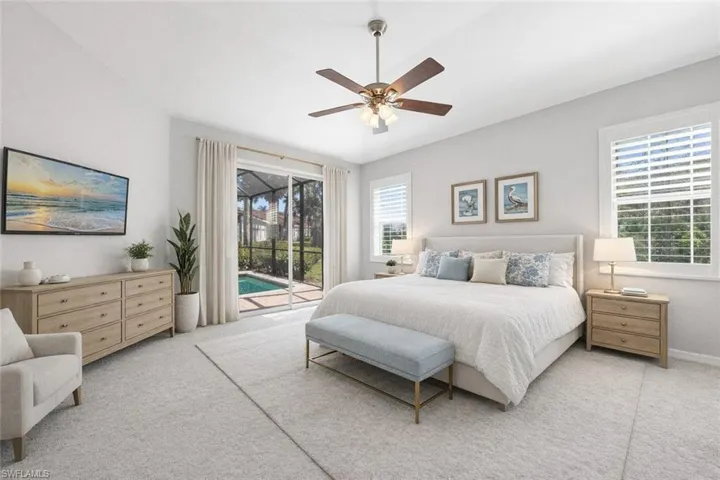 **Virtually Staged Primary Bedroom**
