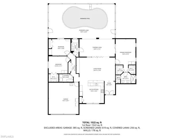 View of room layout