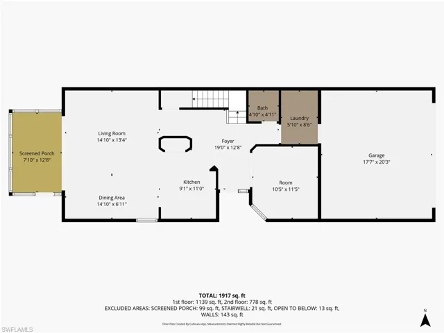 View of room layout