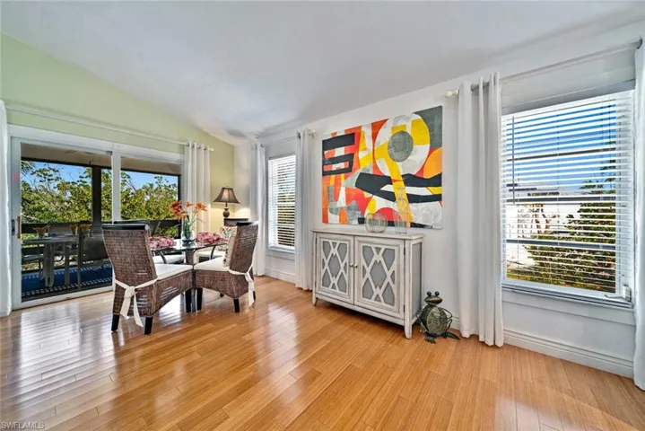 Dining area from kitchen