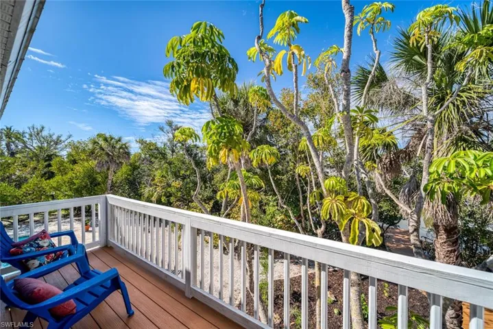 Deck overlooking Pool