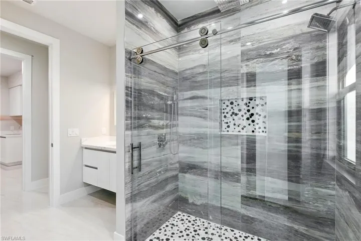 Guest/ pool bathroom shower
