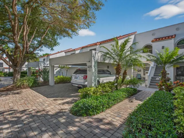Front of Condo and Covered Parking Spot just in front of condo patio and front entry