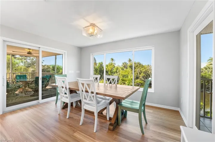 Formal Dining Area with Lake Views